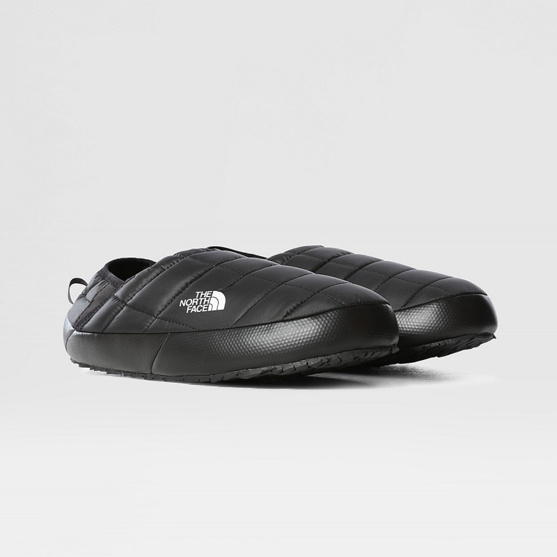 The North Face ThermoBall™ V Traction Winter Mules Tnf Black - Tnf White | LNPQBH-296