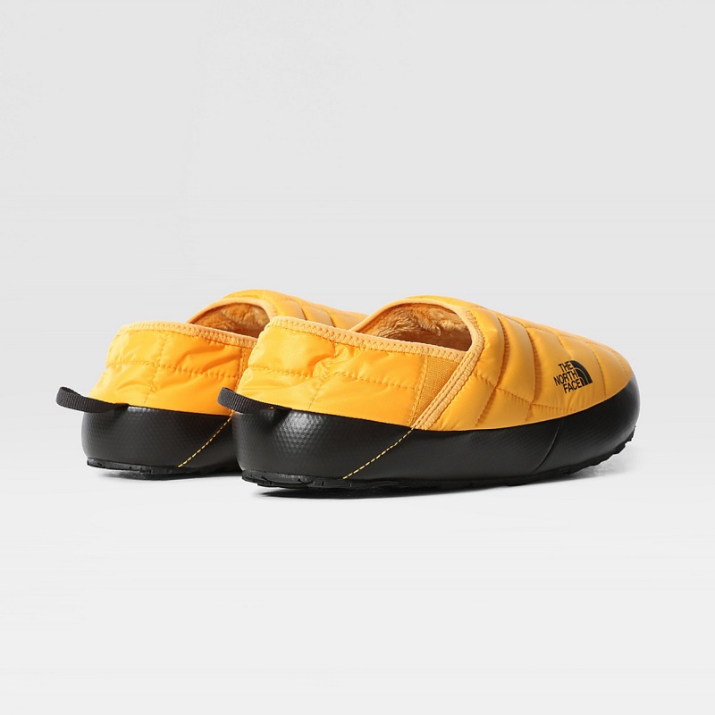 The North Face ThermoBall™ V Traction Winter Mules Summit Gold - Tnf Black | UXFCIO-241