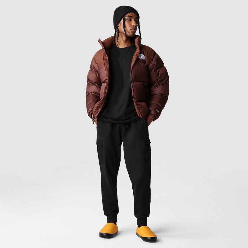 The North Face ThermoBall™ V Traction Winter Mules Summit Gold - Tnf Black | UXFCIO-241