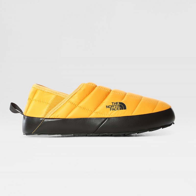 The North Face ThermoBall™ V Traction Winter Mules Summit Gold - Tnf Black | UXFCIO-241