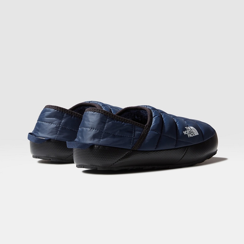 The North Face ThermoBall™ V Traction Winter Mules Summit Navy - Tnf White | IDOJFW-678