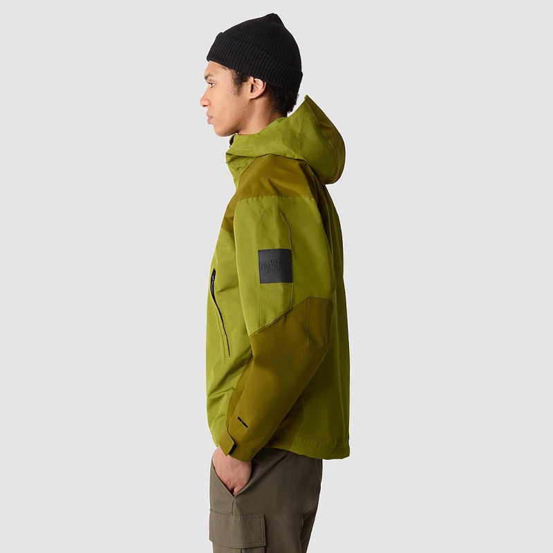 The North Face Transverse 2L DryVent™ Jacket Calla Green - Fir Green | LNYPSZ-362