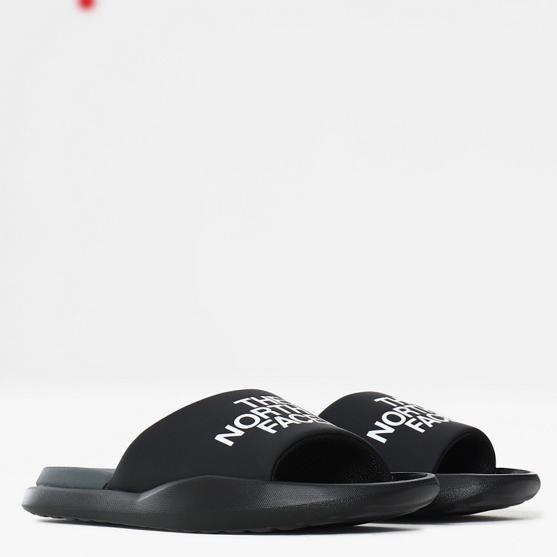 The North Face Triarch Slides Tnf Black - Tnf White | RVXQPF-106