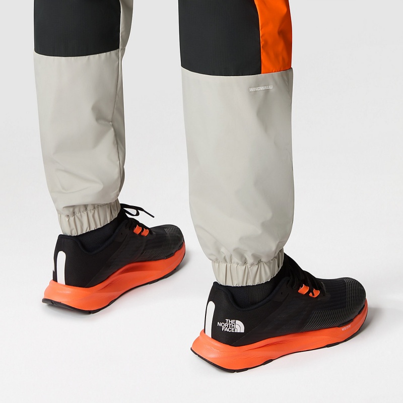 The North Face VECTIV™ Eminus Trail Running Shoes Asphalt Grey/Power Orange | JAWUQG-179