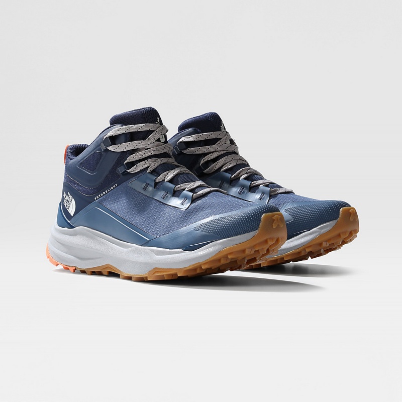 The North Face VECTIV™ Exploris II Hiking Boots Shady Blue - Summit Navy | TEBHWF-917