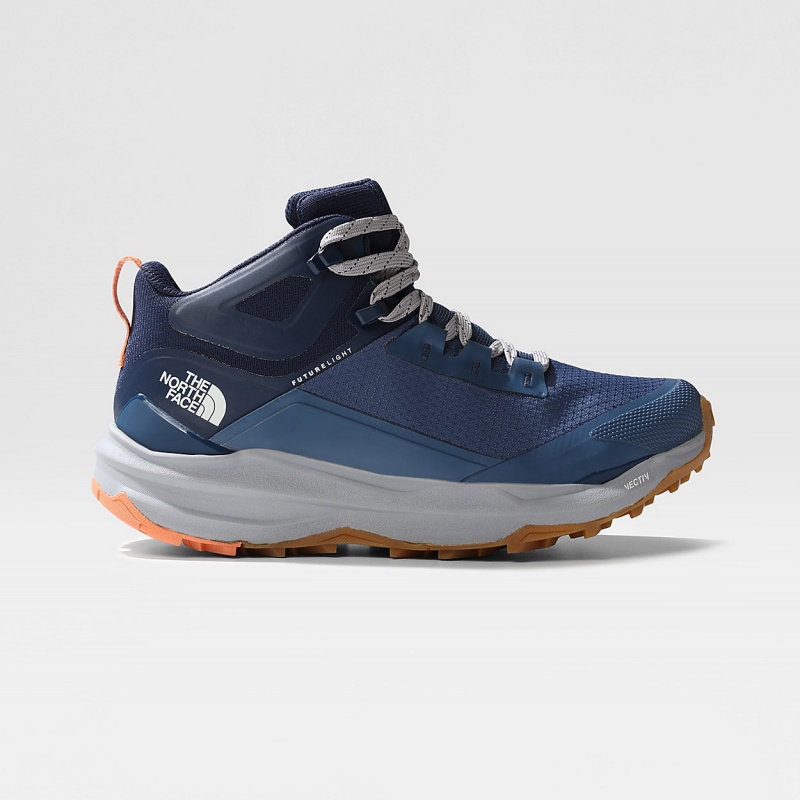 The North Face VECTIV™ Exploris II Hiking Boots Shady Blue - Summit Navy | TEBHWF-917