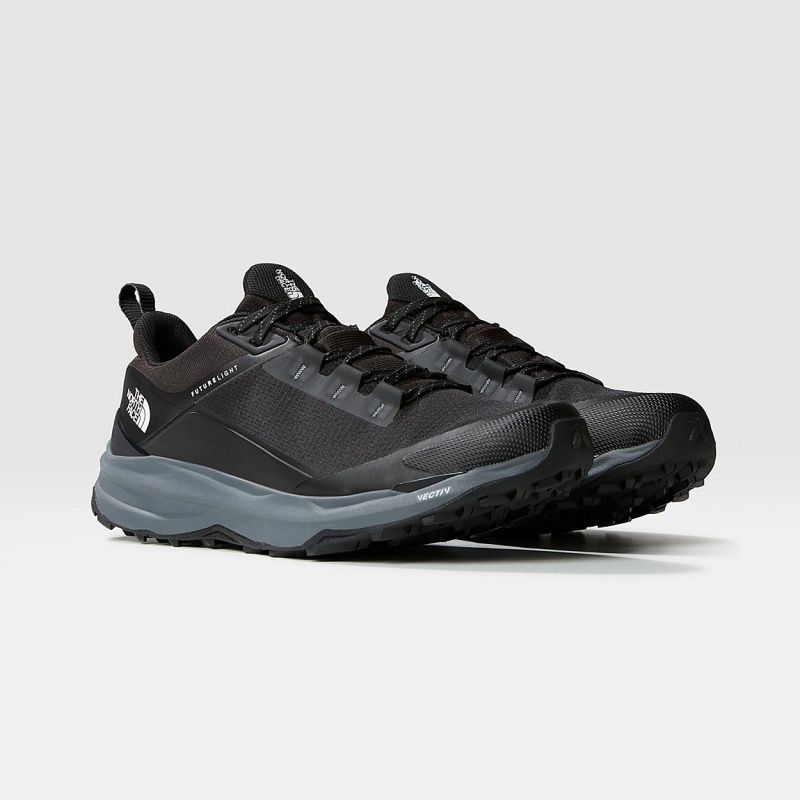 The North Face VECTIV™ Exploris II Hiking Shoes Tnf Black - Vanadis Grey | XQACNE-081