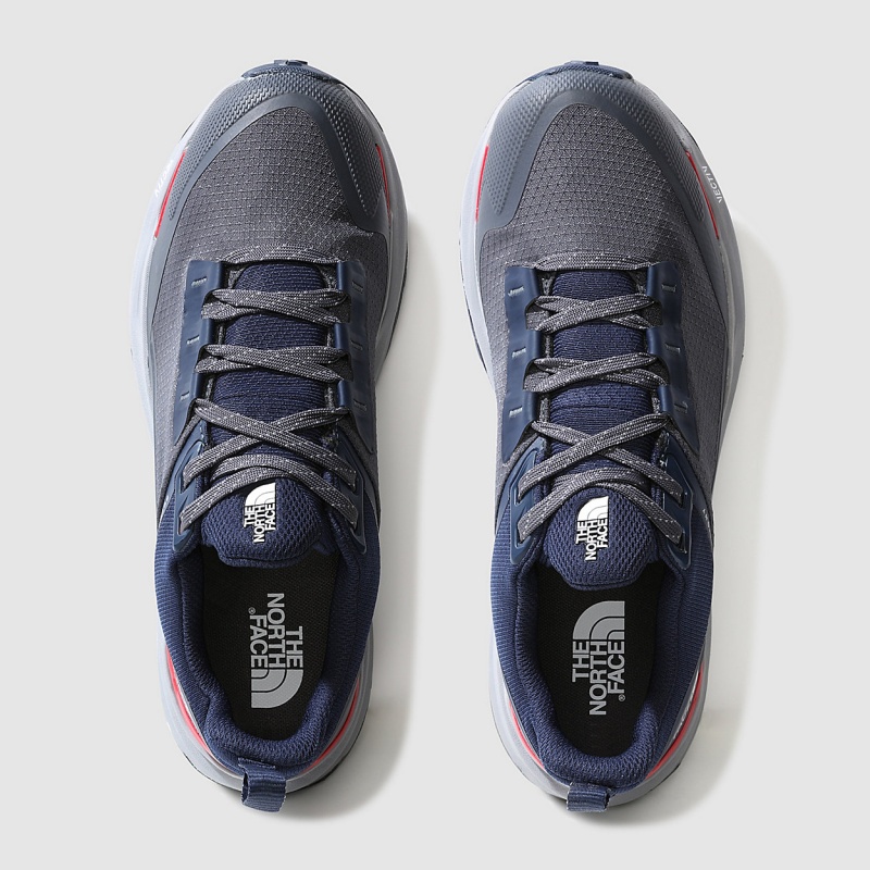 The North Face VECTIV™ Exploris II Hiking Shoes Vanadis Grey/Summit Navy | AEHSFM-752