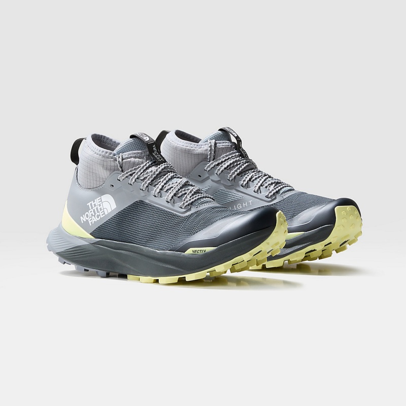 The North Face VECTIV™ FUTURELIGHT™ Infinite II Trail Running Shoes Asphalt Grey/Meld Grey | ELUMJS-714