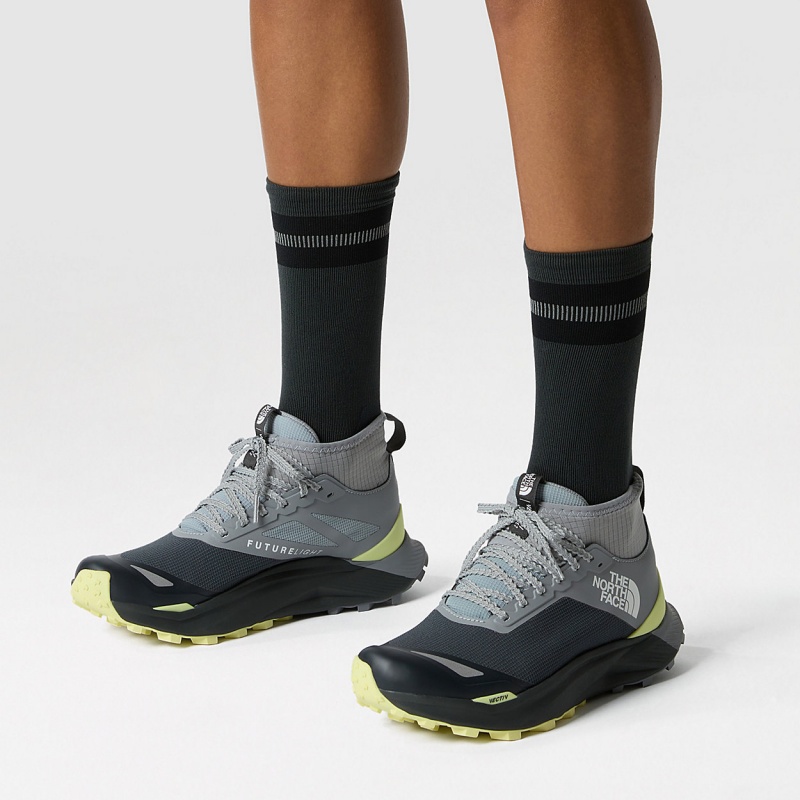 The North Face VECTIV™ FUTURELIGHT™ Infinite II Trail Running Shoes Asphalt Grey/Meld Grey | ELUMJS-714