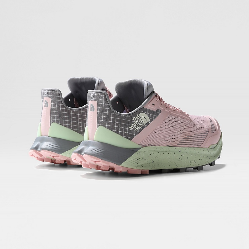 The North Face VECTIV™ Infinite II Trail Running Shoes Purdy Pink/Meld Grey | KQYMWC-735