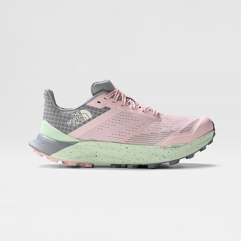 The North Face VECTIV™ Infinite II Trail Running Shoes Purdy Pink/Meld Grey | KQYMWC-735