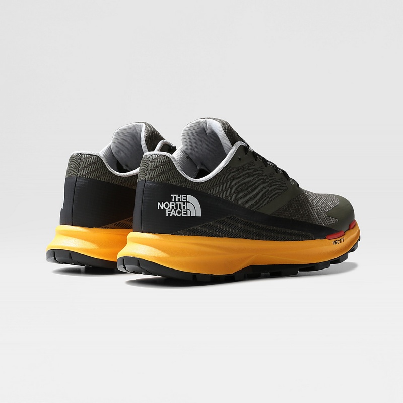 The North Face VECTIV™ Levitum Trail Running Shoes New Taupe Green - Tnf Black | WQAPLN-614