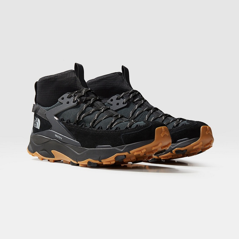 The North Face VECTIV™ Taraval Peak Street Shoes Tnf Black - Asphalt Grey | UZHCIO-146