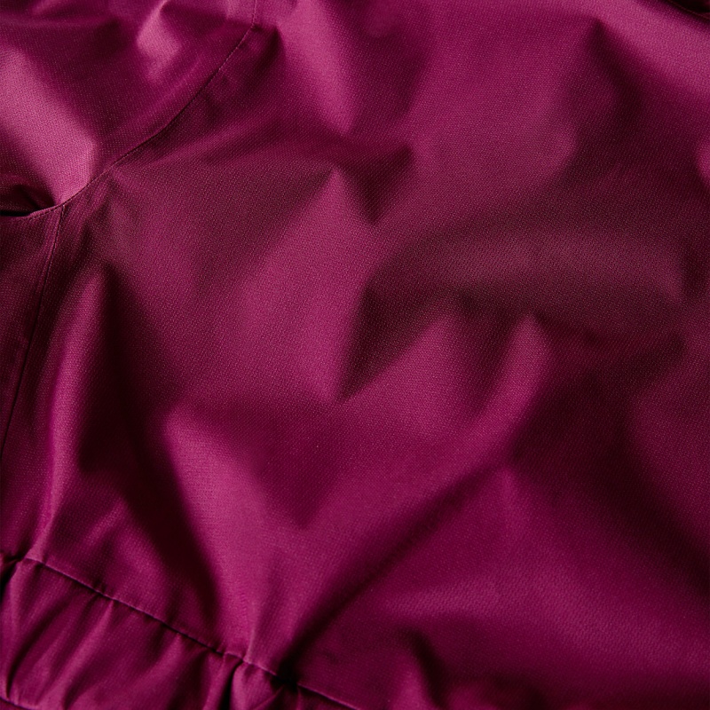 The North Face Warm Storm Rain Jacket Boysenberry | XAQHFC-379