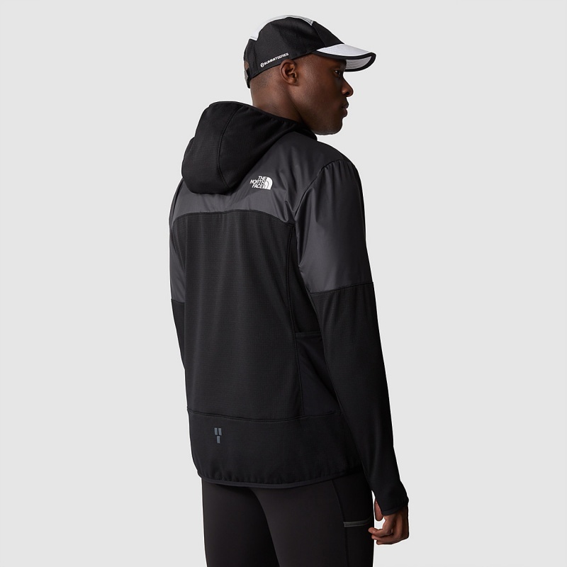 The North Face Winter Warm Pro 1/4 Zip Hooded Jacket Tnf Black | CRGIVK-167