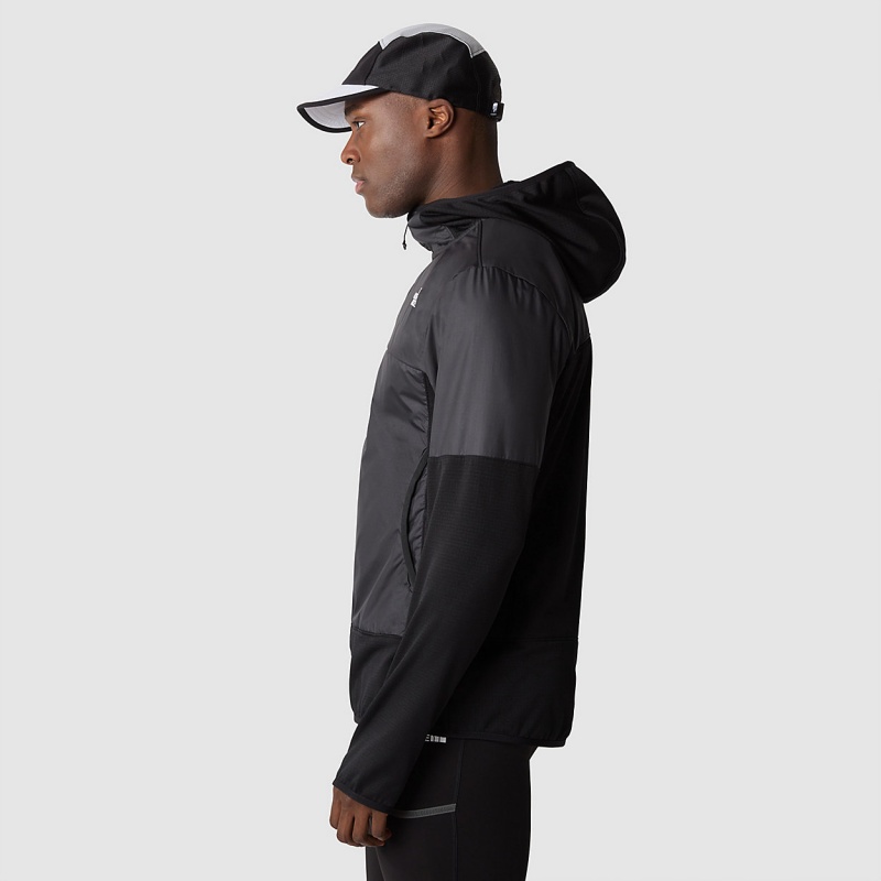 The North Face Winter Warm Pro 1/4 Zip Hooded Jacket Tnf Black | CRGIVK-167