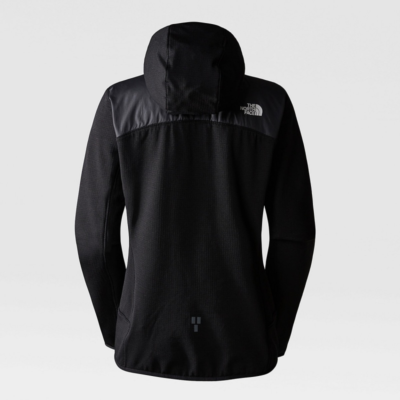 The North Face Winter Warm Pro 1/4 Zip Hooded Jacket Tnf Black | ZNIRAD-367