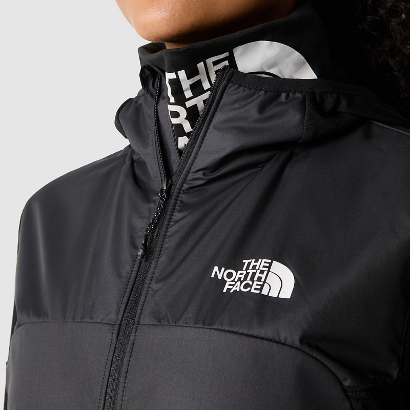 The North Face Winter Warm Pro 1/4 Zip Hooded Jacket Tnf Black | ZNIRAD-367