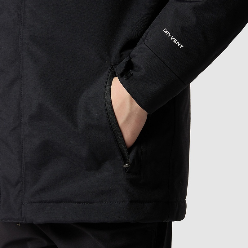 The North Face Zaneck Insulated Parka Tnf Black | HFGERS-932