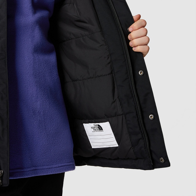 The North Face Zaneck Insulated Parka Tnf Black | HFGERS-932