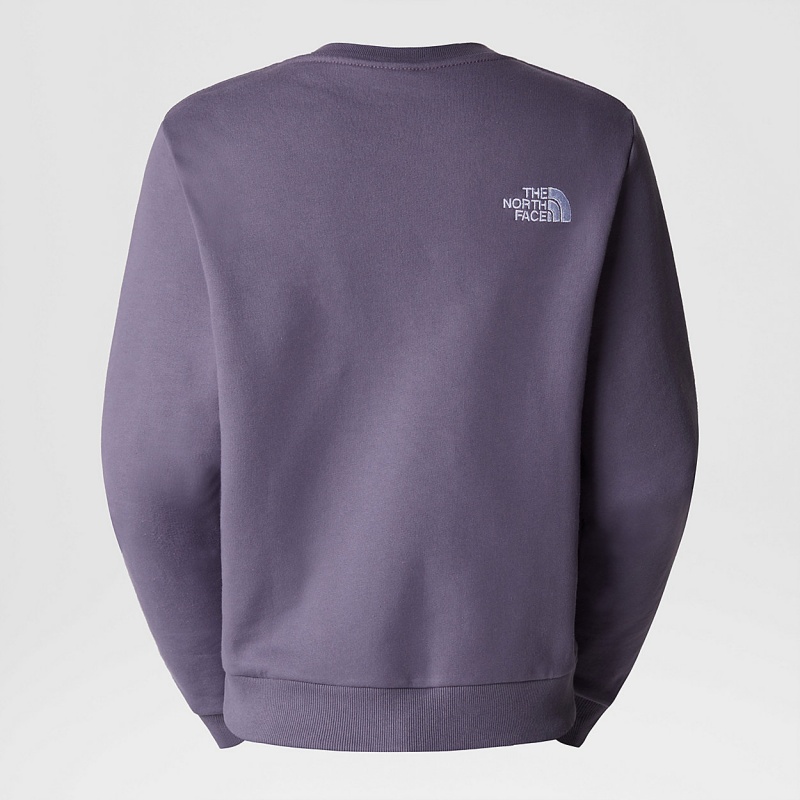 The North Face Zumu Crew Neck Pullover Lunar Slate | UPNGFH-407