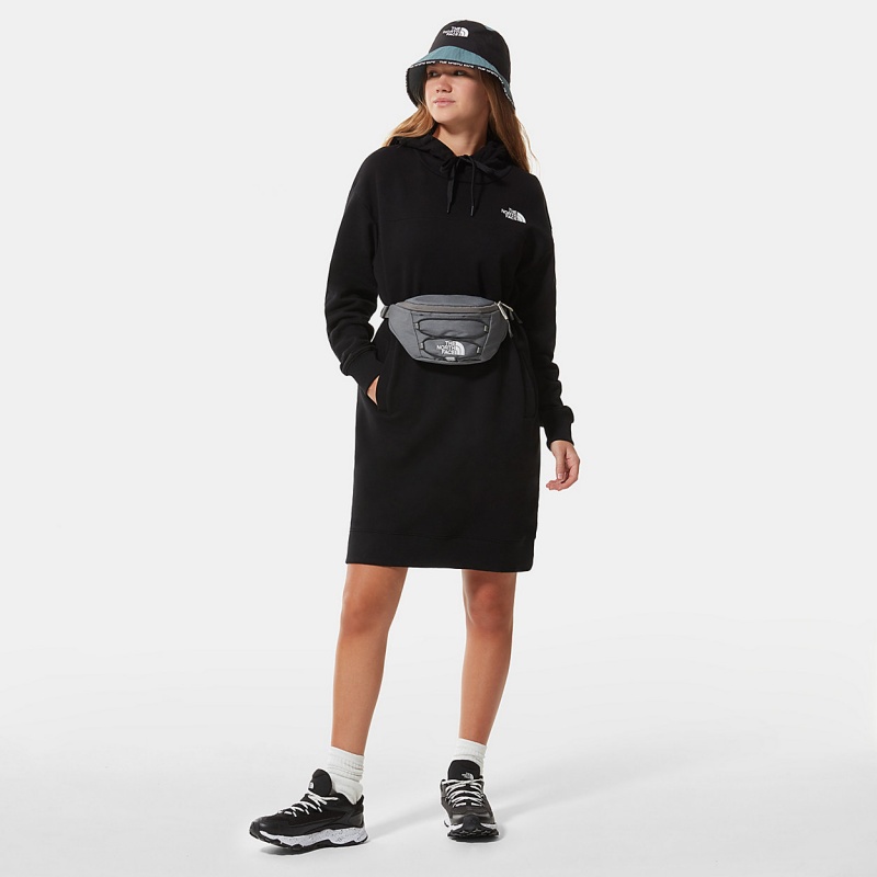 The North Face Zumu Hooded Dress Tnf Black | VHFIJE-259