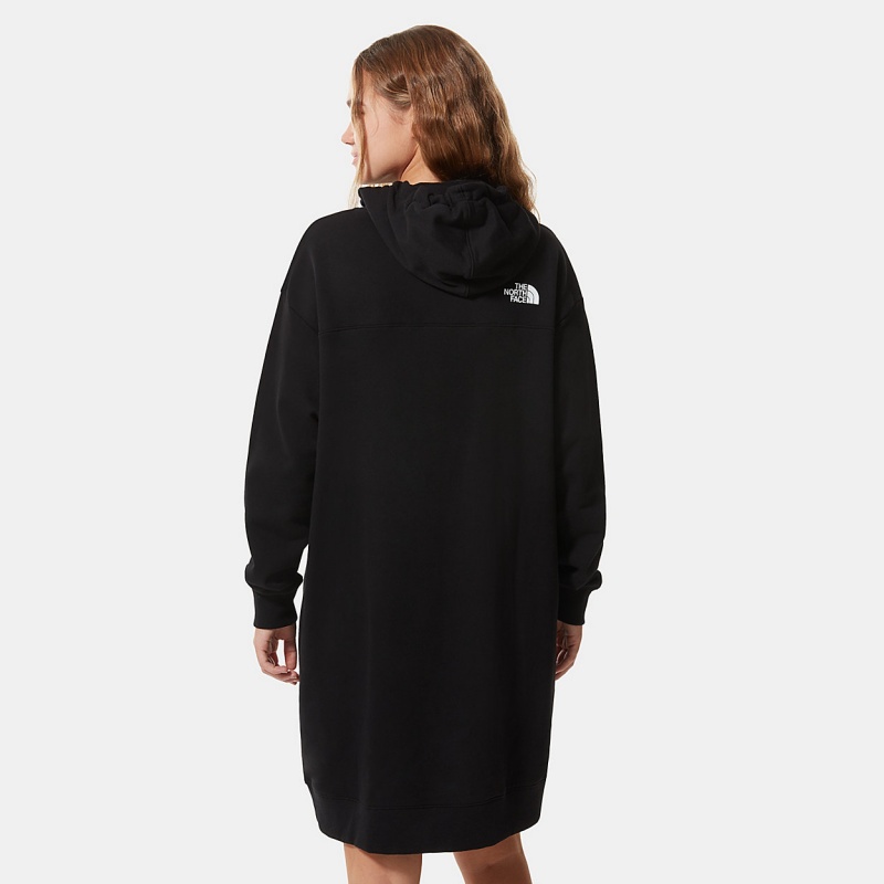 The North Face Zumu Hooded Dress Tnf Black | VHFIJE-259