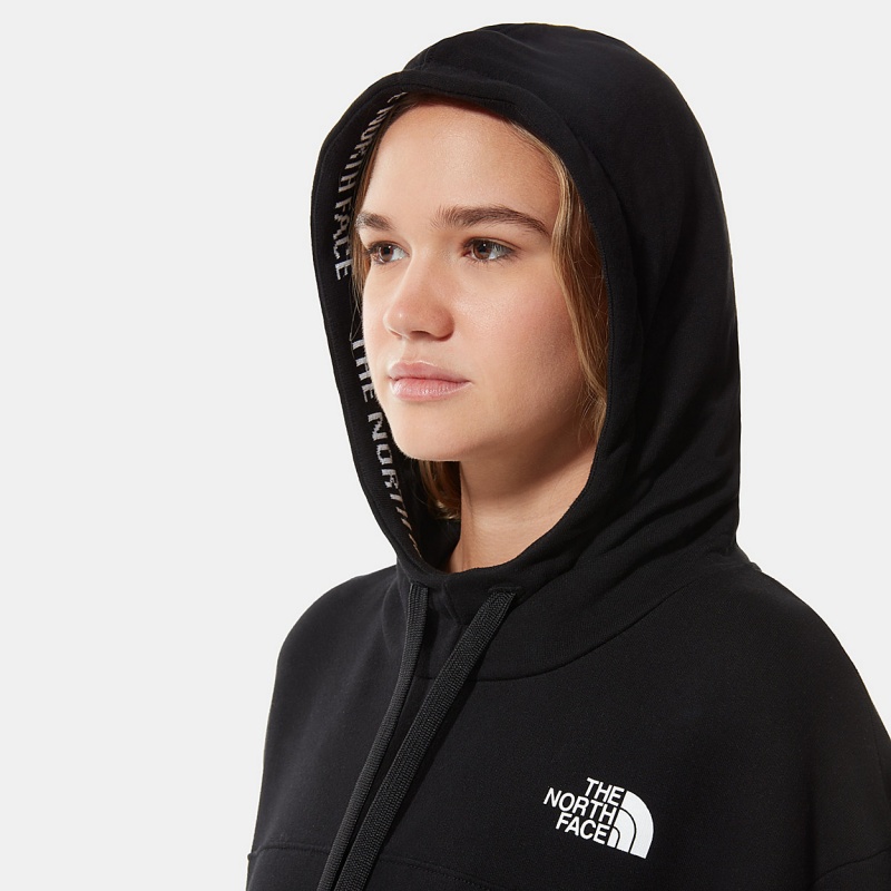 The North Face Zumu Hooded Dress Tnf Black | VHFIJE-259