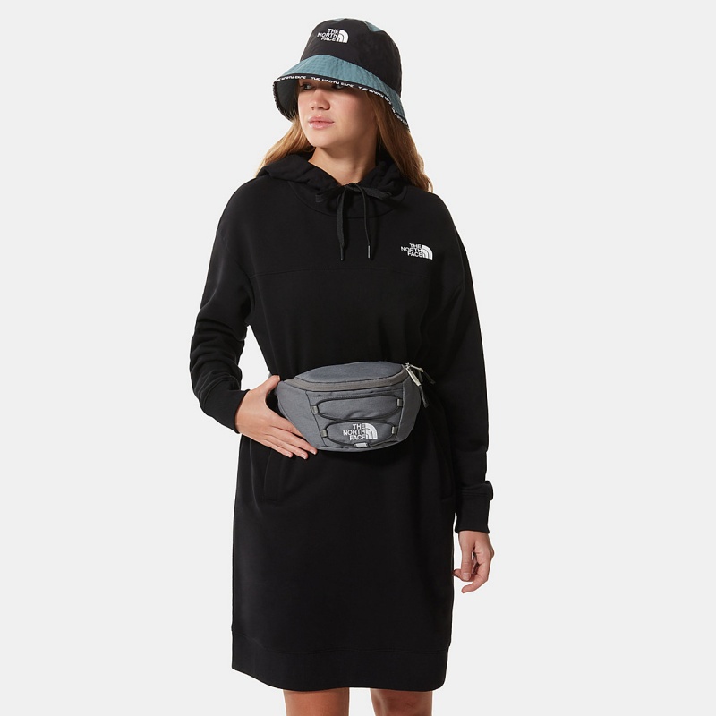 The North Face Zumu Hooded Dress Tnf Black | VHFIJE-259