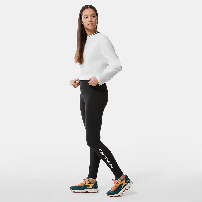 The North Face Zumu Leggings Tnf Black | PQFHXT-917